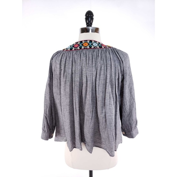 Anthropologie Eri + Ali Oversize Crop Top - Picture 4 of 7